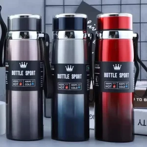 1L Thermal Water Bottle Keep Cold and Hot Water Bottle Thermos for Water Tea Coffee Vacuum Flasks Stainless Steel Thermos Bottle 1