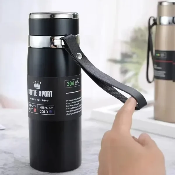 1L Thermal Water Bottle Keep Cold and Hot Water Bottle Thermos for Water Tea Coffee Vacuum Flasks Stainless Steel Thermos Bottle 6