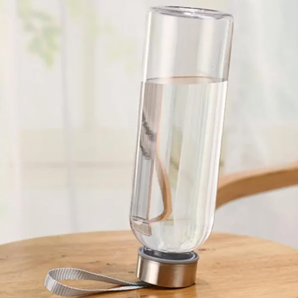 300/400/500ML Water Bottle Transparent Plastic Tea Coffee Cup Drinking School Sports Bottles Water Bottle for Outdoor Sports 3