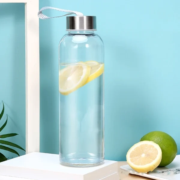 Sports Water Bottles Portable 550ML Personalized Outdoor Safety Plastic Drinking Cup Business Use Birth Gift 6