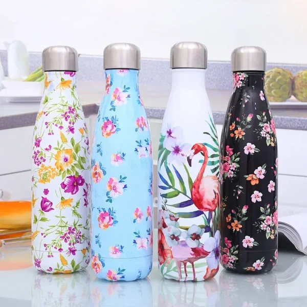 Double Wall Vacuum Insulated Laser Engraved Christian Art Gifts Stainless Steel Water Bottle for Hot and Cold Drinks 1