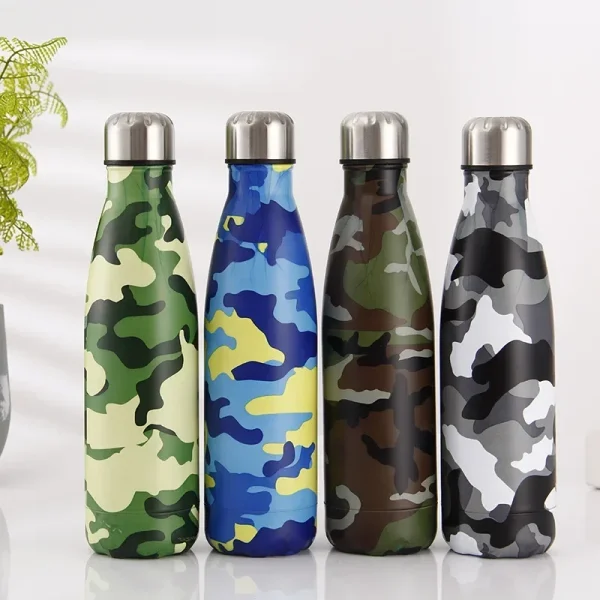 Double Wall Vacuum Insulated Laser Engraved Christian Art Gifts Stainless Steel Water Bottle for Hot and Cold Drinks 2