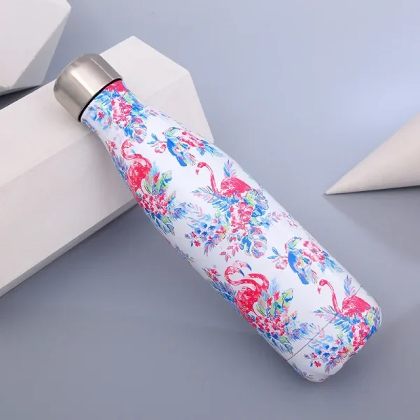 Double Wall Vacuum Insulated Laser Engraved Christian Art Gifts Stainless Steel Water Bottle for Hot and Cold Drinks 3