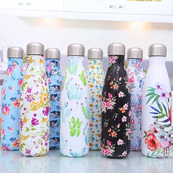 Double Wall Vacuum Insulated Laser Engraved Christian Art Gifts Stainless Steel Water Bottle for Hot and Cold Drinks 4