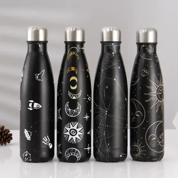 Double Wall Vacuum Insulated Laser Engraved Christian Art Gifts Stainless Steel Water Bottle for Hot and Cold Drinks 6