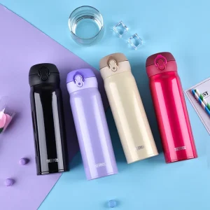 THERMOS 500ml Vacuum Flask Stainless Steel Thermal Mug,6H Hot Cold Water Bottle,Leakproof Coffee for Office Outdoor Travel 1