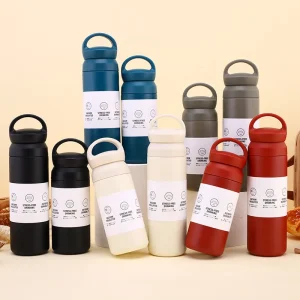500ml Thermal Bottle Tea And Coffee Thermos Cup For Coffee Stainless Steel Double-Layer Insulation Sports Water Bottle For Girls 1