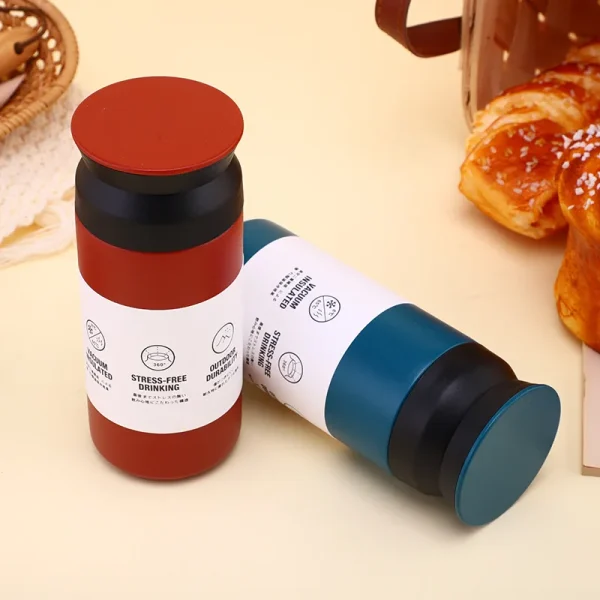 500ml Thermal Bottle Tea And Coffee Thermos Cup For Coffee Stainless Steel Double-Layer Insulation Sports Water Bottle For Girls 6