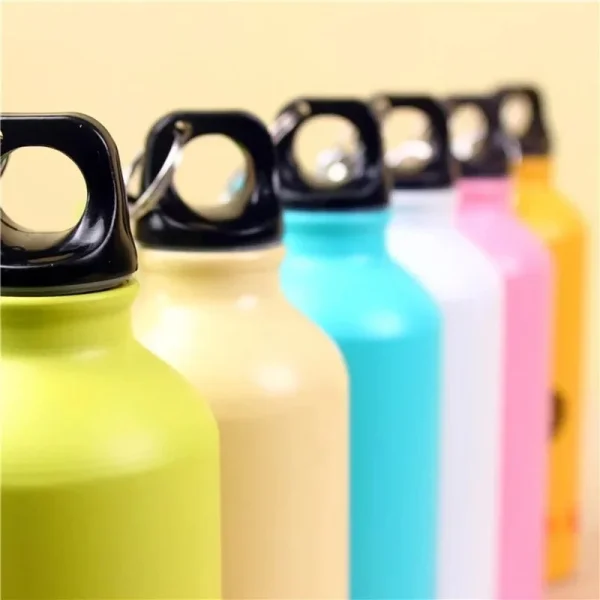 Aluminium Cartoon Sports Mug Cartoon Figure Children's Mug Stainless Steel Water Bottle with Lid Insulated Mug 4