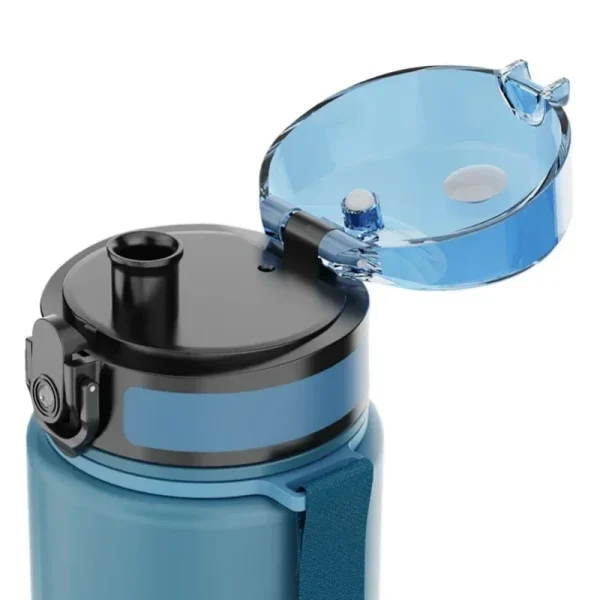 500ML/650ML/1000ML Large Capacity Sports Bottle Motivational Leak Proof Portable Reusable Plastic Cups Outdoor Travel Gym Jugs 6