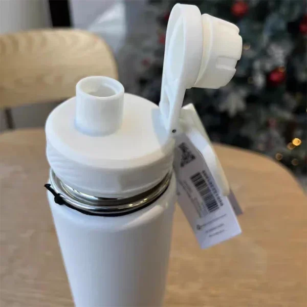 24oz Stainless Steel Lulu Insulated Water Cup Sports Water Bottles Pure Titanium Vacuum Portable Leak proof Outdoor Travel 4