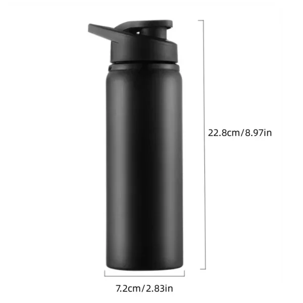 600ml Large Capacity Stainless Steel Sports Water Bottle for Outdoors Camping Cycling My Leak-proof Bike Travel Bottle 4