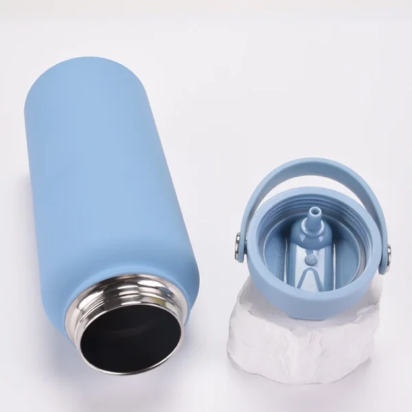 PuraCool Personalised Insulated Water Bottle 1000ml/1L/32oz Tumbler Flask with Straw Customised Gift 4