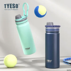TYESO 530/750ML Vacuum Flasks Stainless Steel Thermos Water Bottle Tumbler Drinkware Keep Cold and Hot Thermal Coffee Mug 1