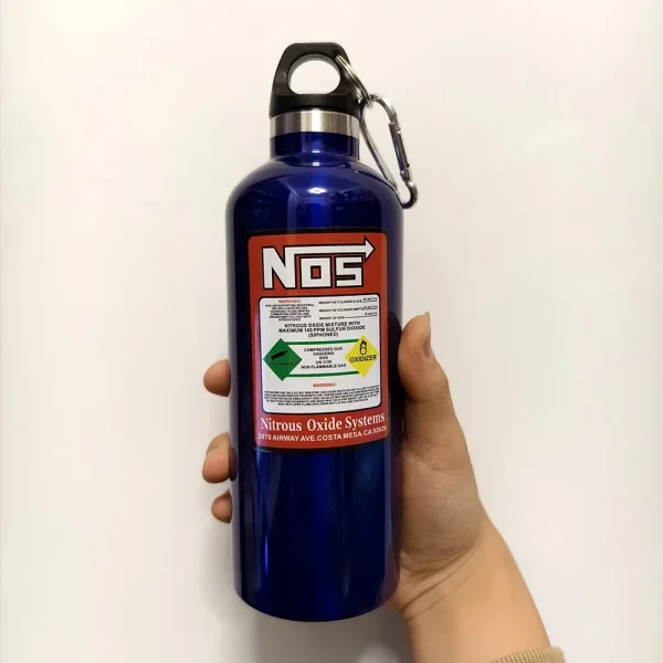 Car Insulation Cup NOS Nitrogen Cylinder Vacuum Stainless Steel Kettle 500ML High-capacity Travel Sports Bottle Water Cup 2