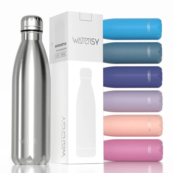 500ML Stainless Steel Thermal Bottle Double Wall Vacuum Flasks Office Home Coffee Insulated Cup Sports Water Bottle 1