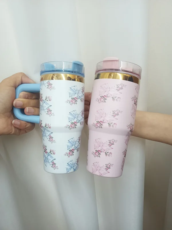 In Stock Cute Mini 14oz Vacuum Insulated Water Bottle With Logo Camping Outdoor Birthday Gift Coffee Mug Milk Mug Real Pictures 5