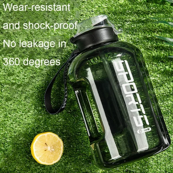 New Sports Water Cup Student Sports Fitness Super Large Capacity Water Cup High Temperature Resistant Summer Practical Fall 3