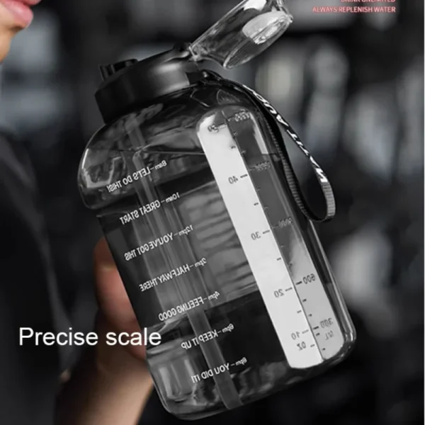 New Sports Water Cup Student Sports Fitness Super Large Capacity Water Cup High Temperature Resistant Summer Practical Fall 4