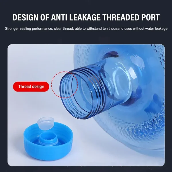 5L 7.5L Thickened PET Water Bottle Jug Reusable Portable Mineral Water Container Outdoor Car Storage Bucket Food Grade Dispenser 1