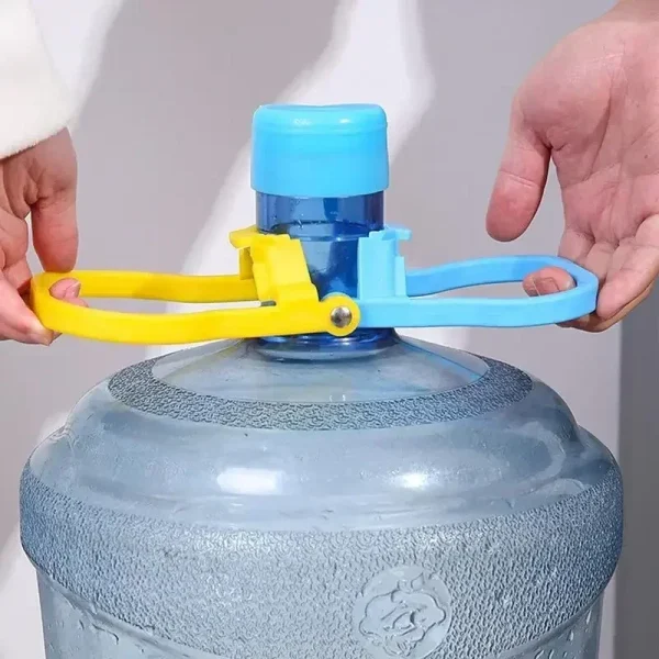 Portable Water Bottle Carrier Lifter 5 Gallon Advanced Ergonomic Drinking Water Bottle Handle Easy to Carry Water Bucket Handle 2