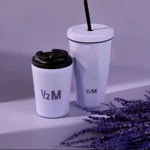 Wholesale coffee cup Insulated cup stainless steel coffee cup insulated water hot and cold＆ice drink leak proof cup 1