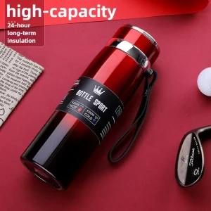 1L Thermal Water Bottle Keep Cold and Hot Water Bottle Thermos for Coffee Tea Vacuum Flasks Stainless Steel Thermos Bottle 1