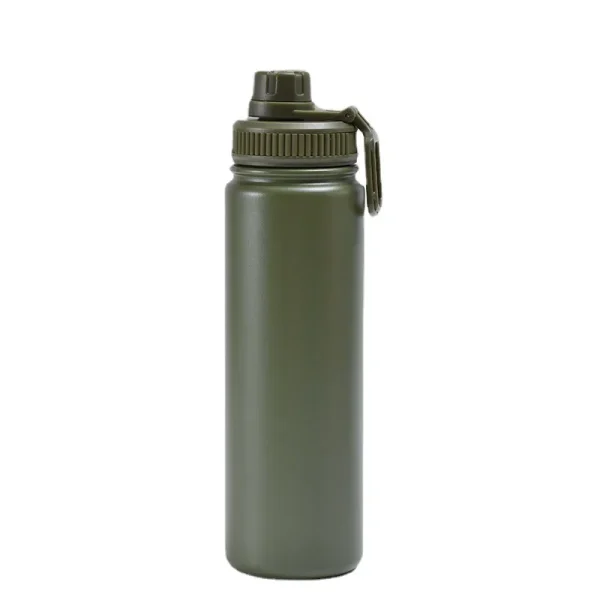 750ml Insulated Cup Stainless Steel Sports Bottle American Water Bottles with Lid Portable Vacuum Leakproof Outdoor Hiking Cups 5