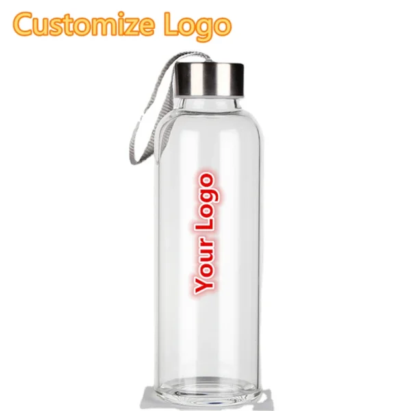 Sports Water Bottles Portable 550ML Personalized Outdoor Safety Plastic Drinking Cup Business Use Birth Gift Customized Logo 1