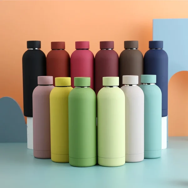 500ml Stainless Steel Insulated Mug Double Wall Vacuum Tumbler Office Home Insulated Coffee Cup Sports Water Bottle 1