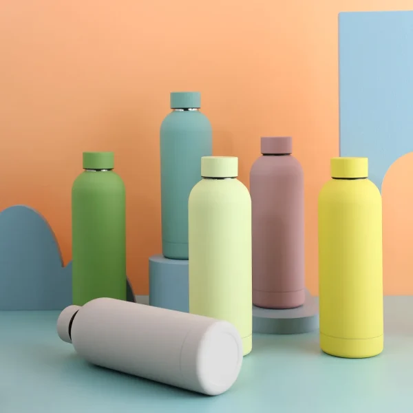 500ml Stainless Steel Insulated Mug Double Wall Vacuum Tumbler Office Home Insulated Coffee Cup Sports Water Bottle 3