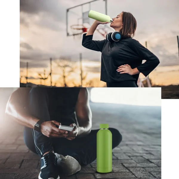 500ml Stainless Steel Insulated Mug Double Wall Vacuum Tumbler Office Home Insulated Coffee Cup Sports Water Bottle 4