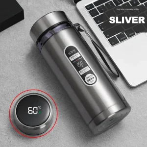 500ML-1Liter Stainless Steel Thermos Bottle with LED Temperature Display Sus304 Tea Water Bottle Vacuum Flask Portable Cups 1