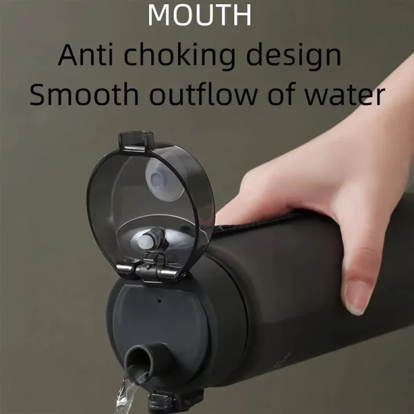 NEW Leakproof Sports Water Bottle High Quality Travel Outdoor Camping Fishing Hiking Portable My Favorite Beverage Bottle 560ml 2