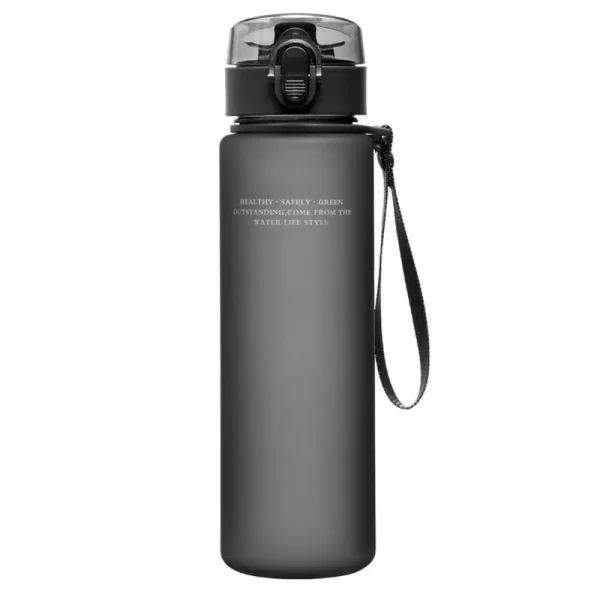 NEW Leakproof Sports Water Bottle High Quality Travel Outdoor Camping Fishing Hiking Portable My Favorite Beverage Bottle 560ml 4