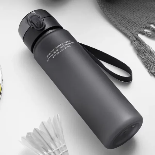 NEW Leakproof Sports Water Bottle High Quality Travel Outdoor Camping Fishing Hiking Portable My Favorite Beverage Bottle 560ml 5