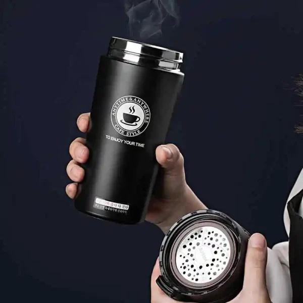 380/510ML Coffee Cup Stainless Steel Thermo Bottle Car Thermal Cup Outdoor Sports Vacuum Flask Keeps Cold and Heat Thermal Mug 3