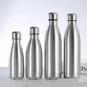 Stainless Steel Water Bottle Drink Bottle for Cycling Sport Travel Cups Leakproof Portable Water Bottles 500 750 1000ml Gym Cup 1