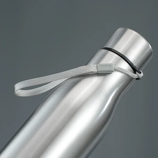 1pc 750ml/1000ml Stainless Steel Water Bottle, Large Capacity Portable Sports Bottles For Outdoor Camping Hiking Travel 5