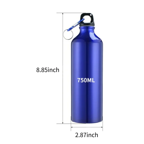 1-3PCS Aluminum Water Bottle Large Capacity Leakproof Sports Drinkware for Gym Outdoor Hiking Camping Sports Water Bottle 6