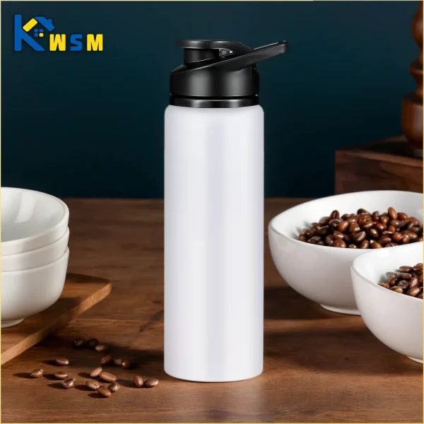 Portable Aluminium Water Bottle Bicycle Riding Drinking Water Bottle Outdoor Sport Travel Mug Metal Stainless Steel Bottle 1