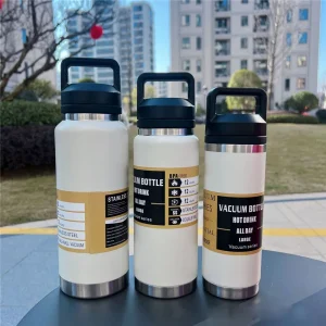 800ml 1100ml Large Capacity Water Bottle Stainless Steel Thermos Vacuum Insulated Flask Bottle Leakproof Sports Portable Tumbler 1