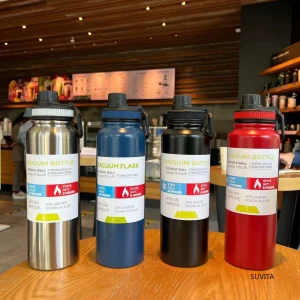 600ML 800ML 1000ML Outdoor Thermos Kettle Water Bottle with Tea Filter 304 Stainless Steel Thermal Cup Leak-proof Flask Sports 1