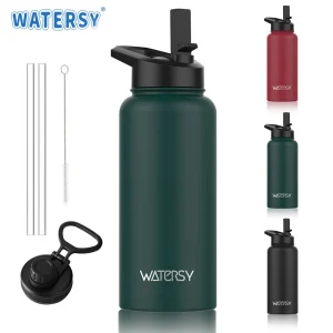 450/950ml Stainless Steel Thermal Bottle Double Wall Vacuum Sports Water Bottle Large Capacity Insulated Cup Keep Cold Tumbler 1
