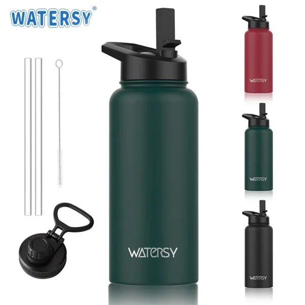 450/950ml Stainless Steel Thermal Bottle Double Wall Vacuum Sports Water Bottle Large Capacity Insulated Cup Keep Cold Tumbler 1