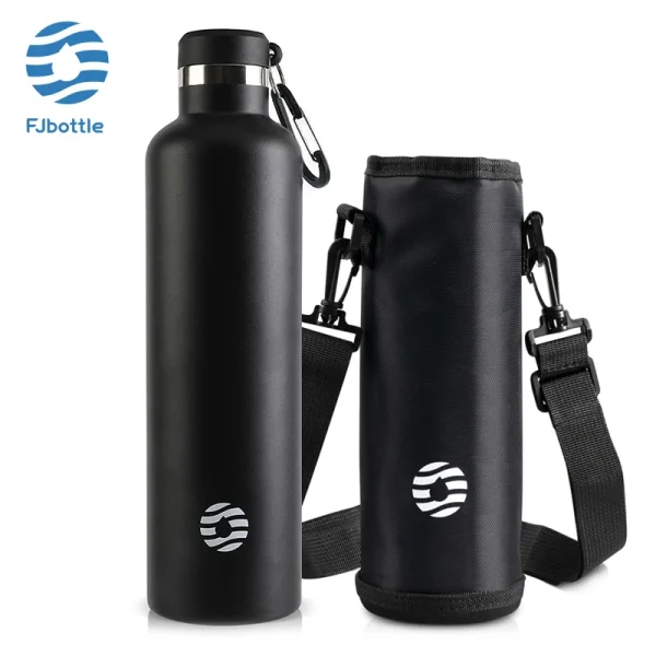 FEIJIAN Stainless Steel Thermos Bottle 1000ml Sports Flask Vacuum Insulated Water Bottle Leak Proof BPA Free 1