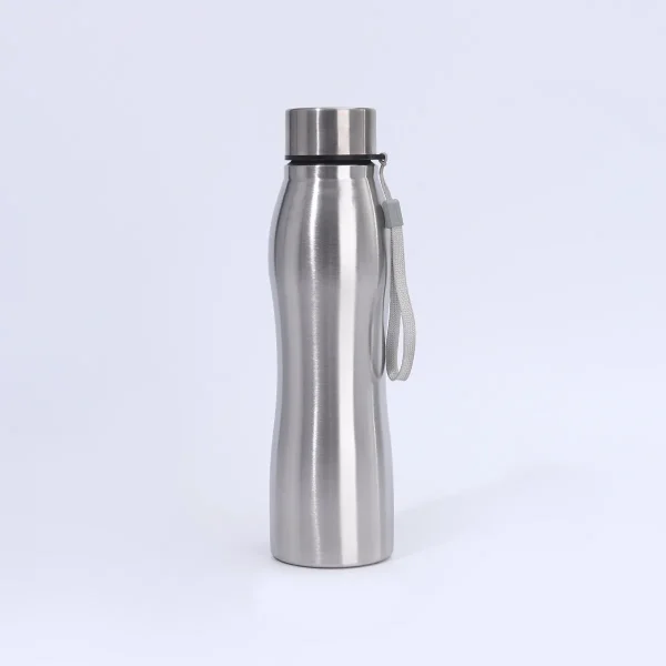 750/1000ml Stainless Steel Water Bottles Single-layer Rugged Water Cup Metal Flask Drinkware Keep Cold and Hot For Camping Sport 3