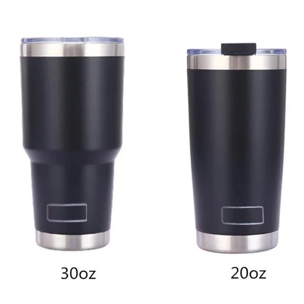 30oz 20oz Tumblers Travel Mugs Beer Cup With Straw Lids Stainless Steel Vacuum Insulat Thermal Yetys Water Bottle for Car Coffee 4