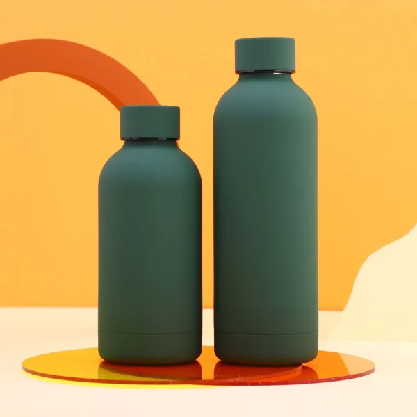 Vacuum Insulated Bottle 304 Stainless Steel Mini Thermos Large Capacity American Style Jug Frosted Outdoor Sports Water 4