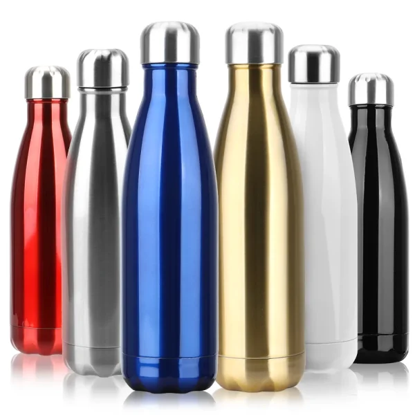 500ml Stainless Steel Water Bottle Cola Water Beer Thermos Double-Wall Insulated Vacuum Flask BPA Free Thermos for Sport Bottles 1